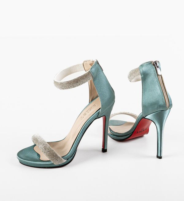 Exist Shoes Сандали на ток Neosy Тюркоаз