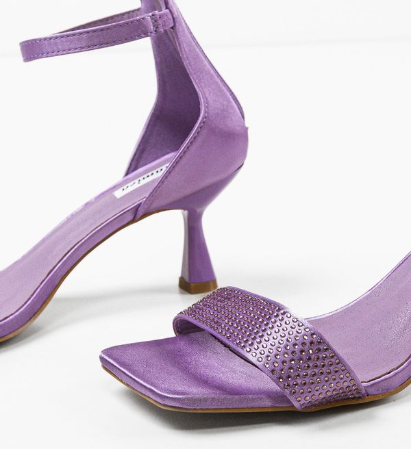 Ali Сандали на ток Nereo Лилав