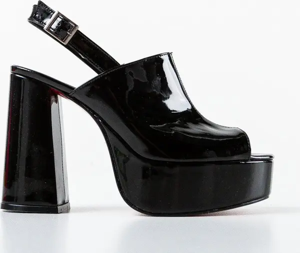 Exist Shoes Сандали на ток Niciera Черни