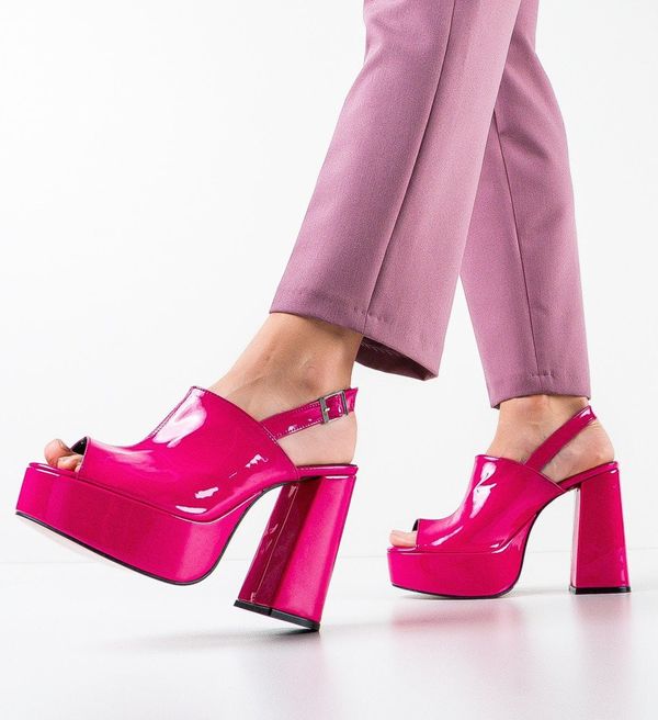 Exist Shoes Сандали на ток Niciera Фуксия