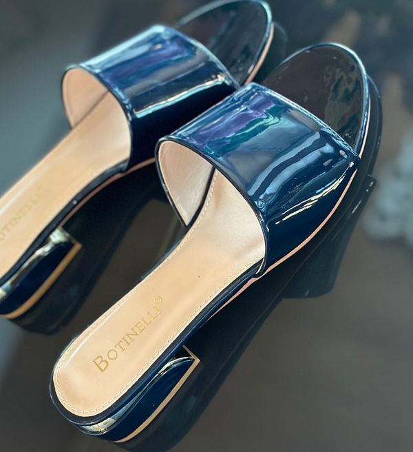 Botinelli Сандали на ток Nicodemus Тъмносин