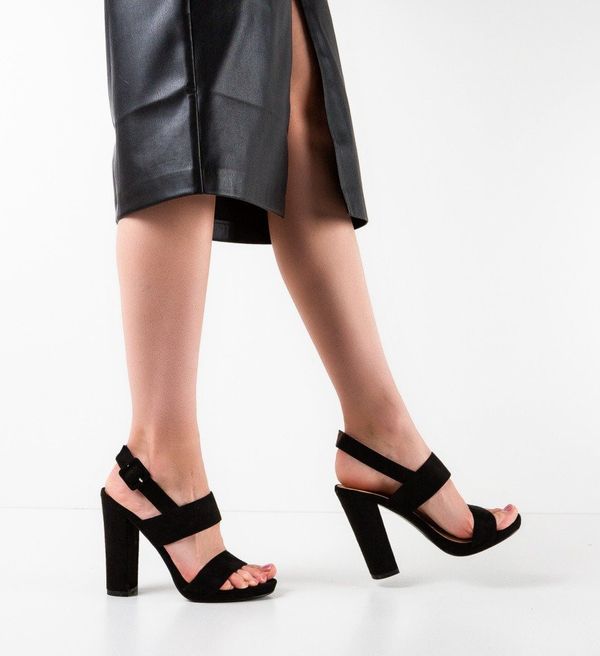 Ali Сандали на ток Odling Черни