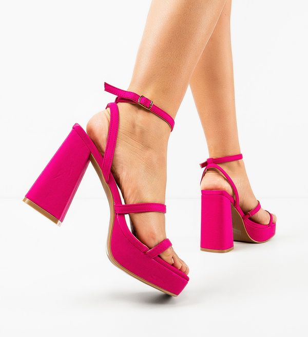 Ali Сандали на ток Oihana Фуксия