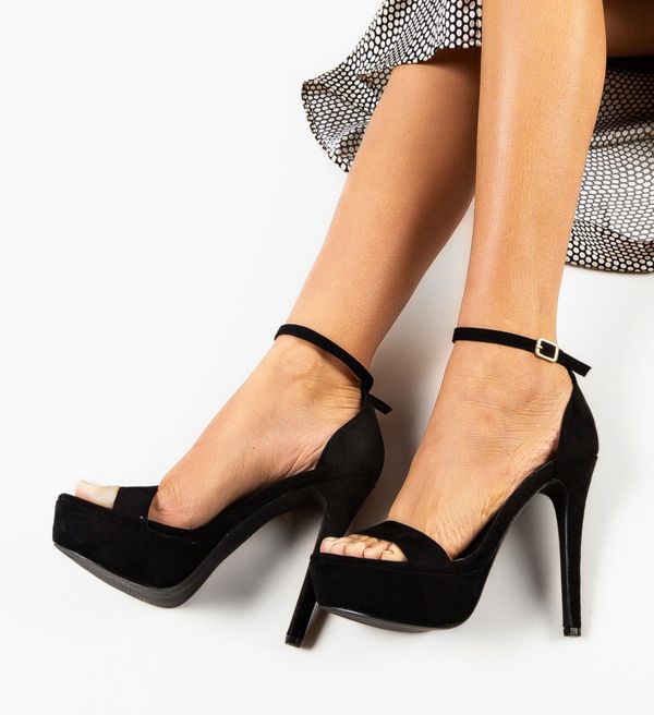 Botinelli Сандали на ток Olink Черни