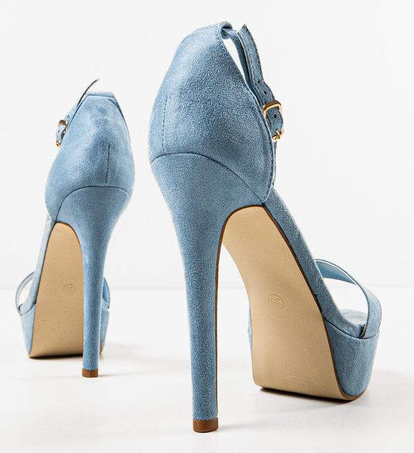 Botinelli Сандали на ток Olink Сини