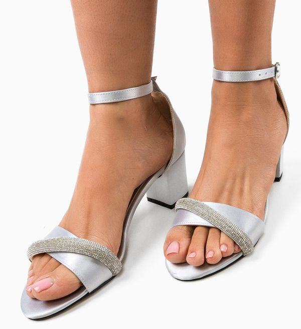 Wow Shoes Сандали на ток Orkestre Сив