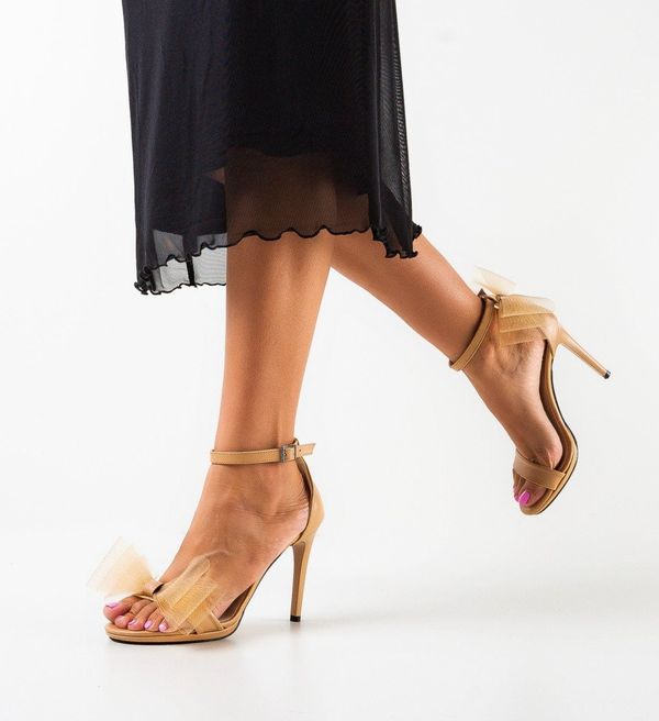 Wow Shoes Сандали на ток Padasya Нуд