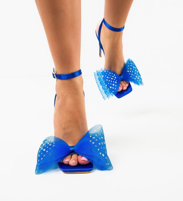 Ali Сандали на ток Paquita Сини