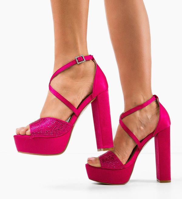 Ali Сандали на ток Parthen Фуксия