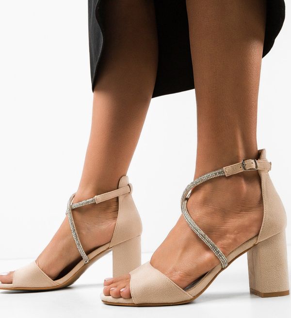 SFINX(LULU) Сандали на ток Pixies Бежов