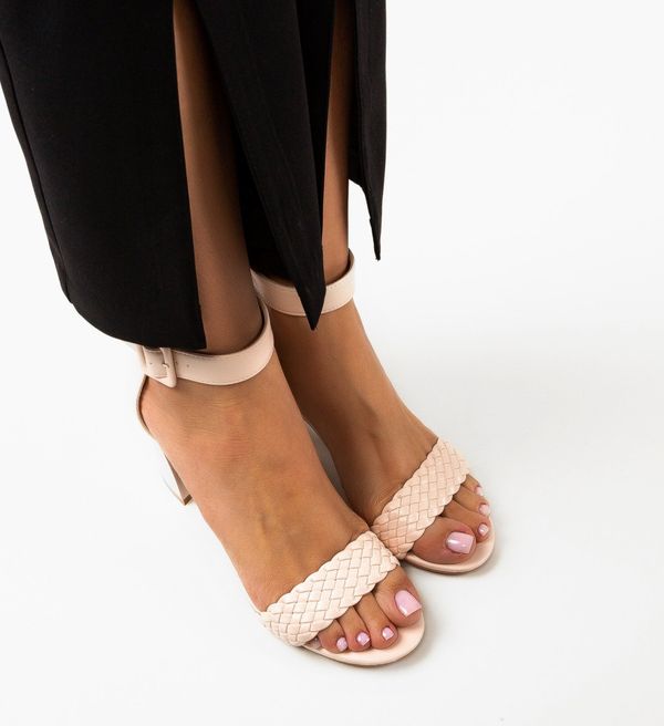 SFINX(LULU) Сандали на ток Polish Бежов