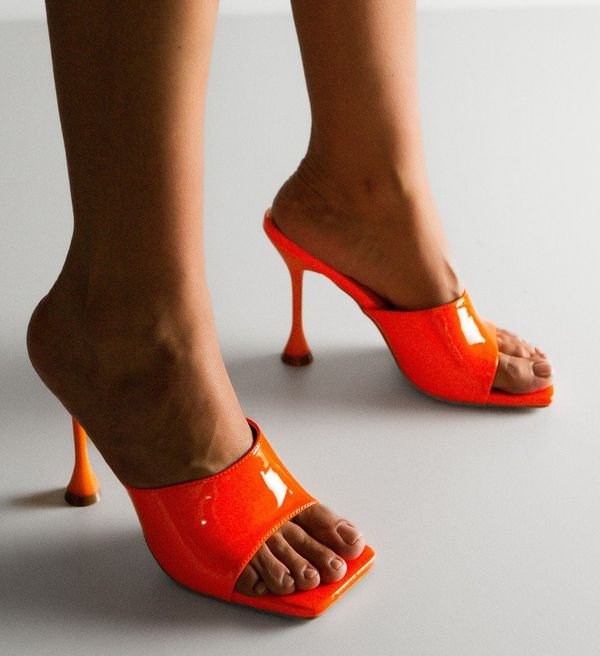 Botinelli Сандали на ток Rachel Оранжеви