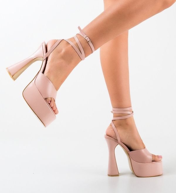 Botinelli Сандали на ток Recipent Розов