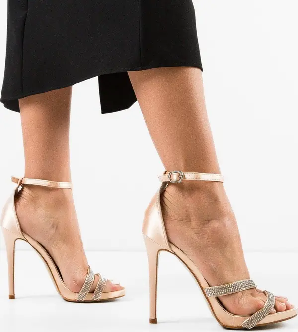 Botinelli Сандали на ток Roujam Златни