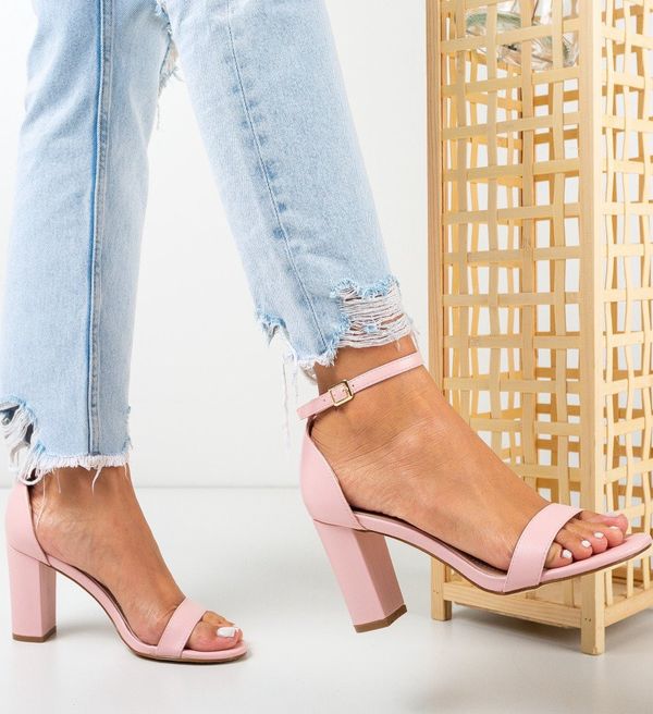 Botinelli Сандали на ток Ruairi Розов