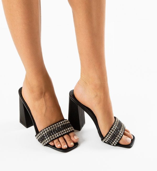 Ali Сандали на ток Safa Черни