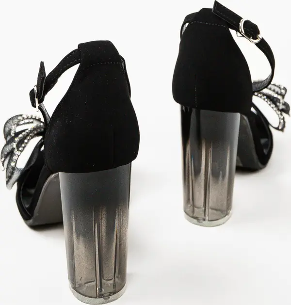 Mei Сандали на ток Samanta Черни