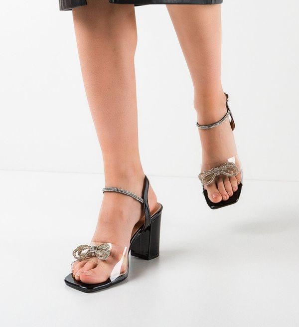 Botinelli Сандали на ток Sampion Черни