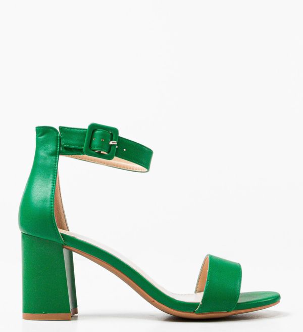 SFINX(LULU) Сандали на ток Saxon Зелени