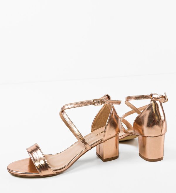 Botinelli Сандали на ток Sefyma Златни