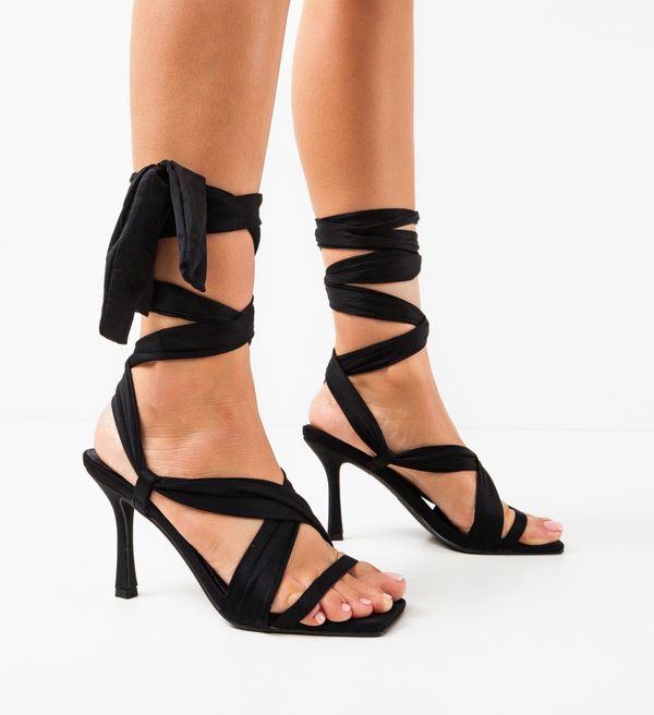 Ali Сандали на ток Septembe Черни