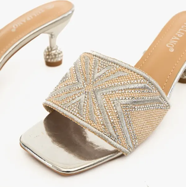 Ali Сандали на ток Shaun Сребърни