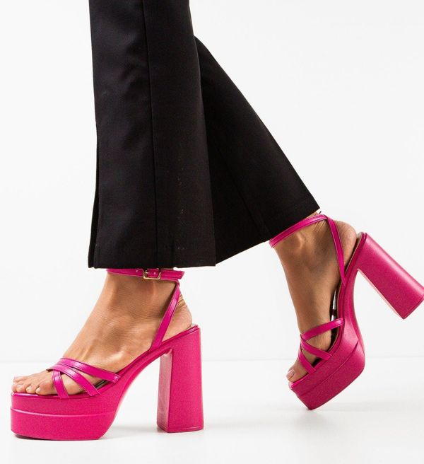 Botinelli Сандали на ток Shreya Фуксия