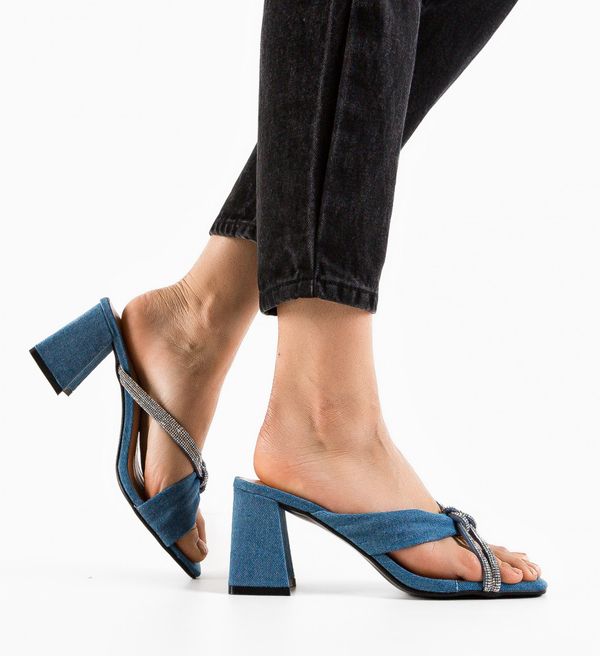 Ali Сандали на ток Sophea Сини