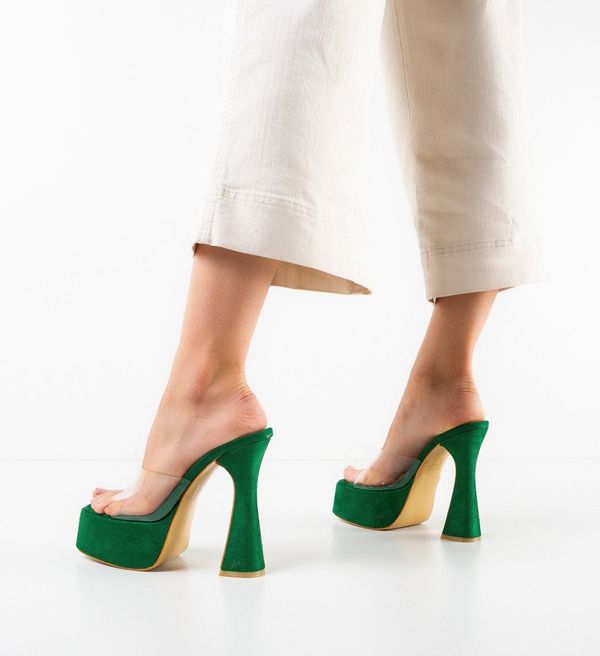 Botinelli Сандали на ток Sporio Зелени