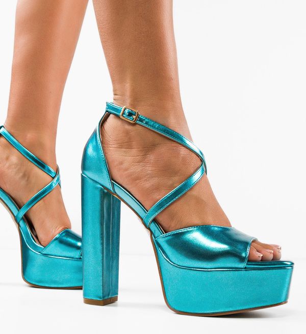 Ali Сандали на ток Stella Тюркоаз