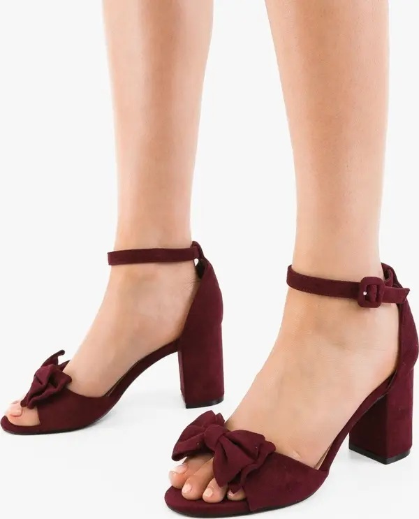 SFINX(LULU) Сандали на ток Suave Гранатов