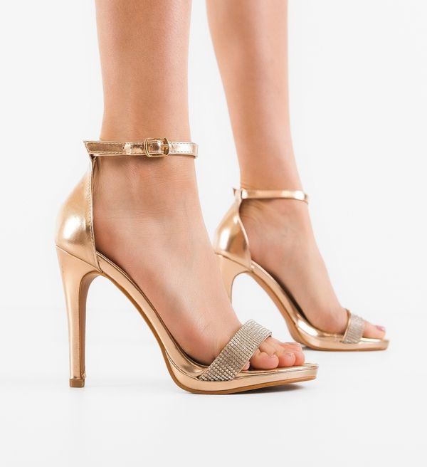 Carolie Сандали на ток Susie Златни