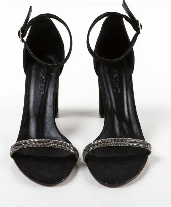 Exist Shoes Сандали на ток Taragan Черни