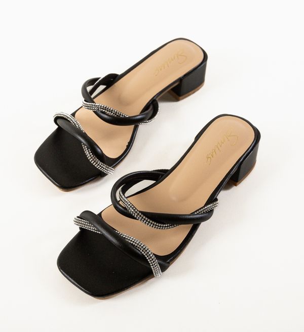 Ali Сандали на ток Tatton Черни