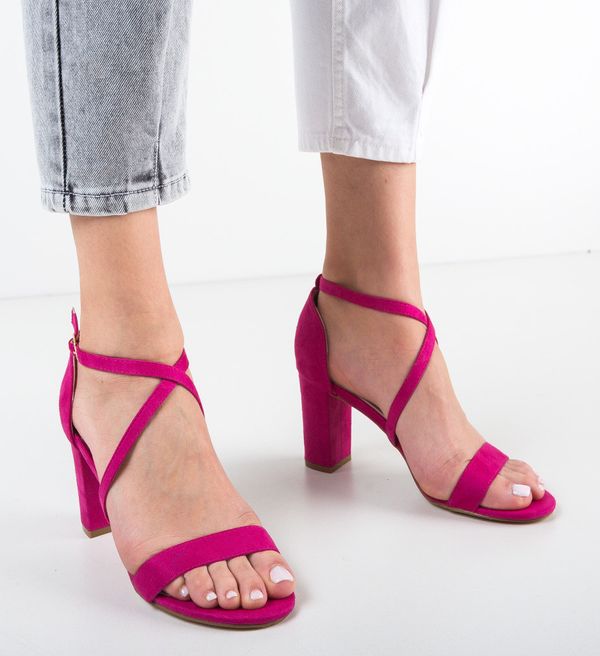 Botinelli Сандали на ток Tranta Фуксия