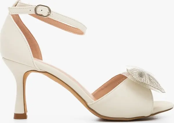 Mei Сандали на ток Ugrag Бели