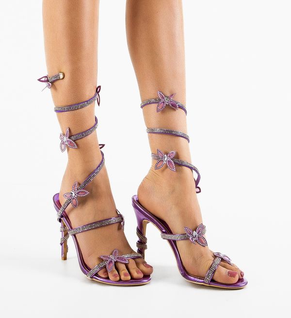 Mei Сандали на ток Varin Лилав