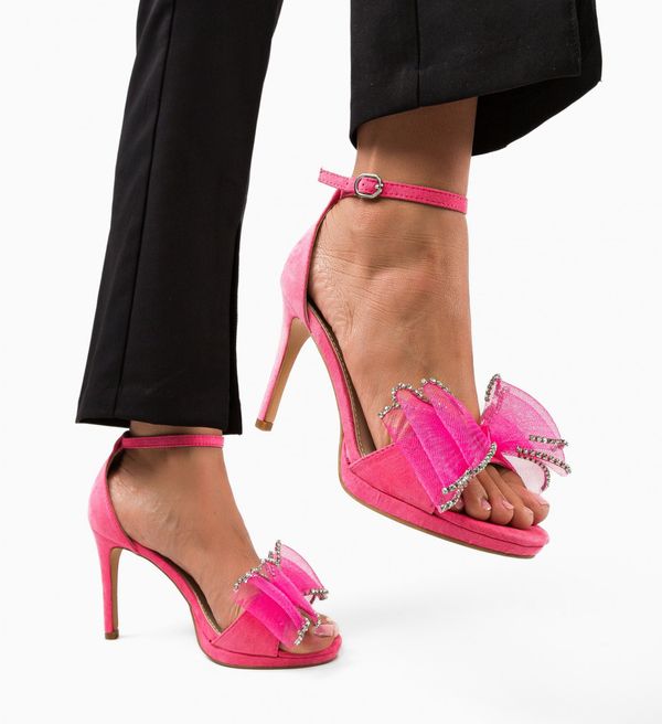 Mei Сандали на ток Varinia Розов