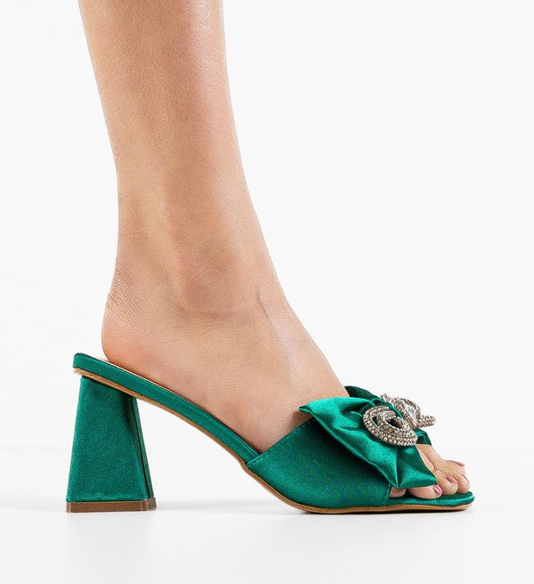 Ali Сандали на ток Vitoria Зелени