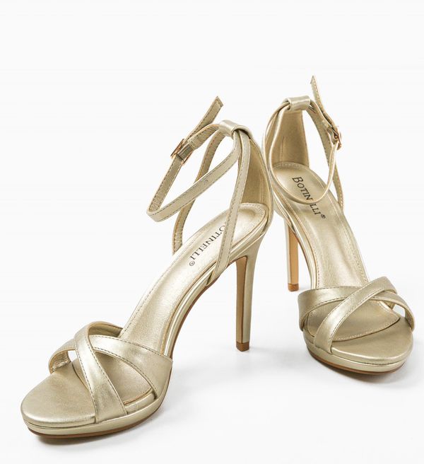 Botinelli Сандали на ток Vyvy Златни