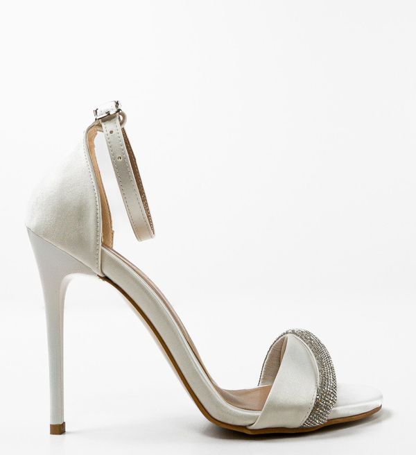 Wow Shoes Сандали на ток Waky Бели