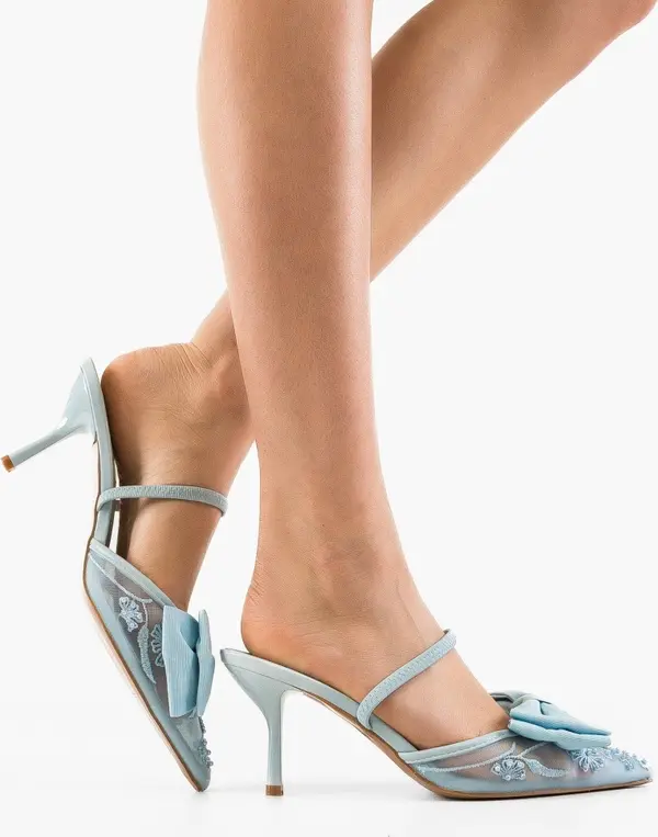 Ali Сандали на ток Warren Сини