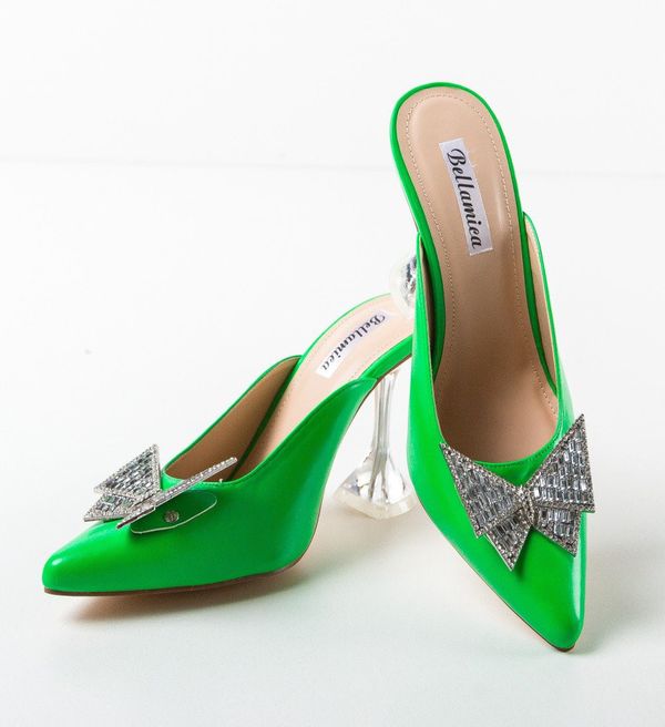 Ali Сандали на ток Wharton Зелени