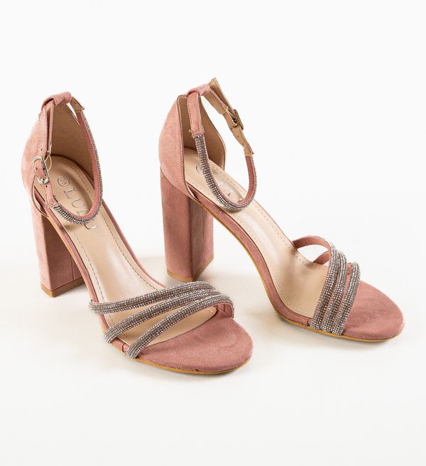 SFINX(LULU) Сандали на ток Willyy Розов