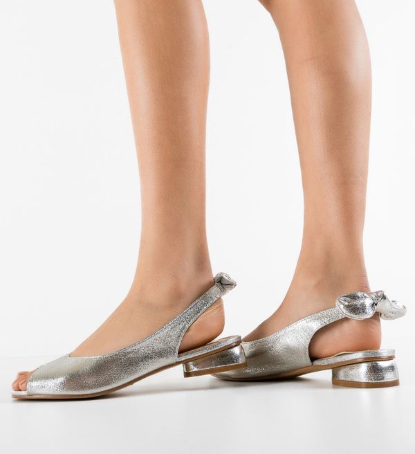 Botinelli Сандали на ток Wojc Сребърни