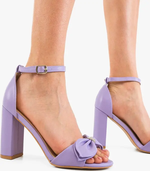 SFINX(LULU) Сандали на ток Ximen Лилав