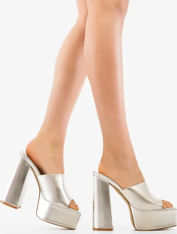 Ali Сандали на ток Yasir Сребърни