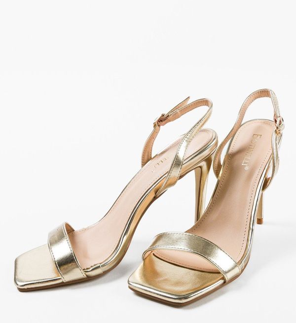 Botinelli Сандали на ток Ynyman Златни