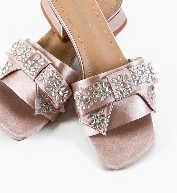 Ali Сандали на ток Yoshiko Розов