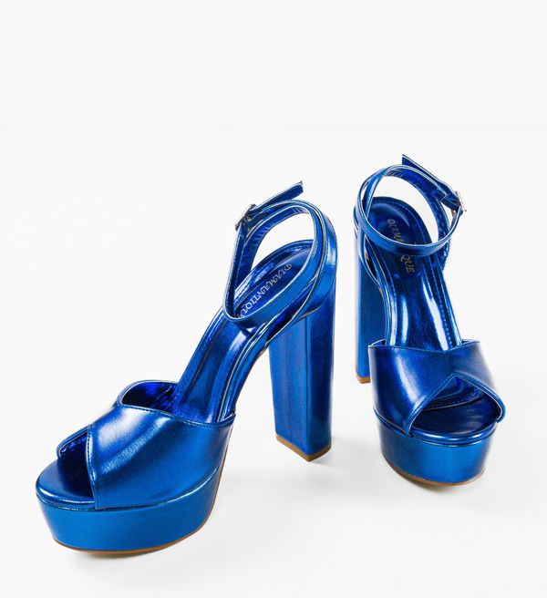 Ali Сандали на ток Yuuki Сини